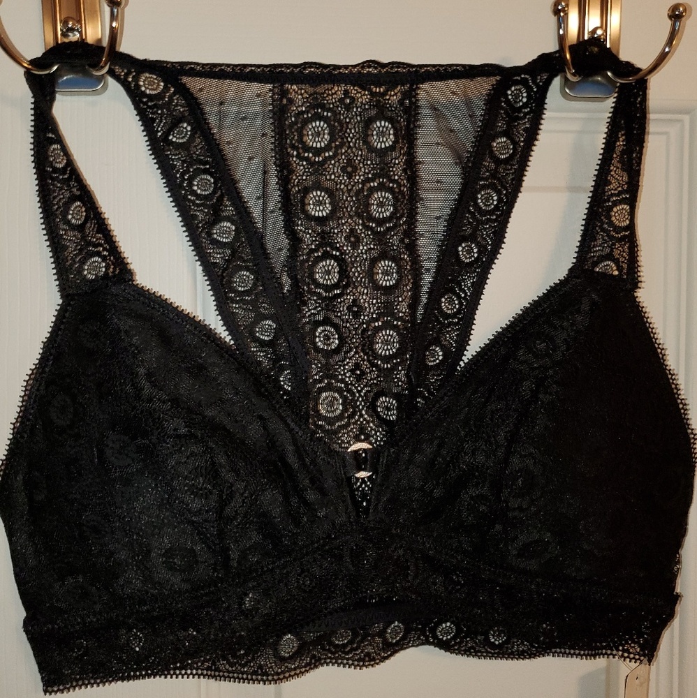 Nwt black aerie bralette